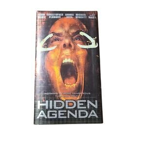 Hidden Agenda VHS TAPE (1998, Thriller, Mystery, Crime)